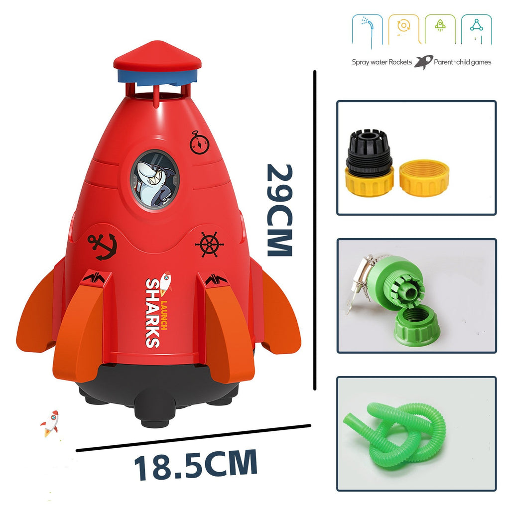 Kids Space Rocket Sprinkler Spinner What Else You Got?