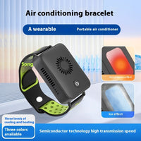 Portable Wrist Fan – USB Rechargeable Mini Fan Bracelet for Outdoor Use