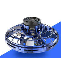 Gufo Mini Gyro Drone – UFO LED Spinner Toy with Vibrant Lights for Kids & Adults – Stress Relief & Group Play Gift