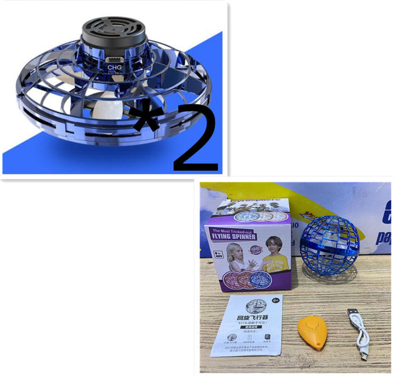 Rotating Flying Gyro Drone Toy – Induction Hover Spinner (USB Rechargeable) What Else You Got?