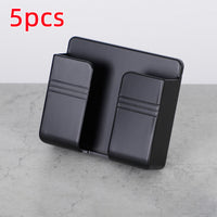 Wall-Mounted Phone Charging Rack – No-Drill Adhesive Storage Box for Tangle-Free Charging