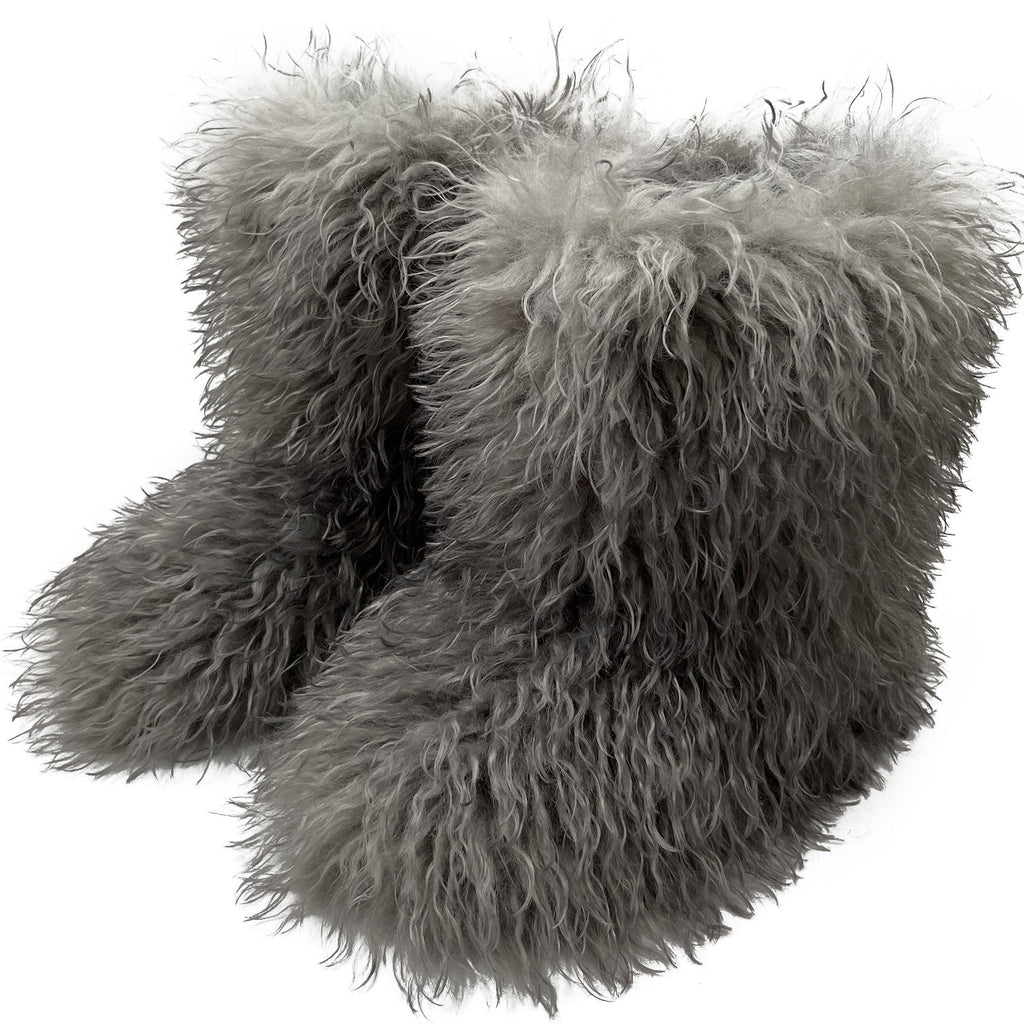 Winter Fur Boots Fleece-lined Thick Snow Boots What Else You Got?