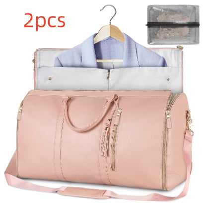Large Capacity Travel Duffle Bag Women's Handbag Folding Suit Bag Waterproof Clothes Totes What Else You Got?