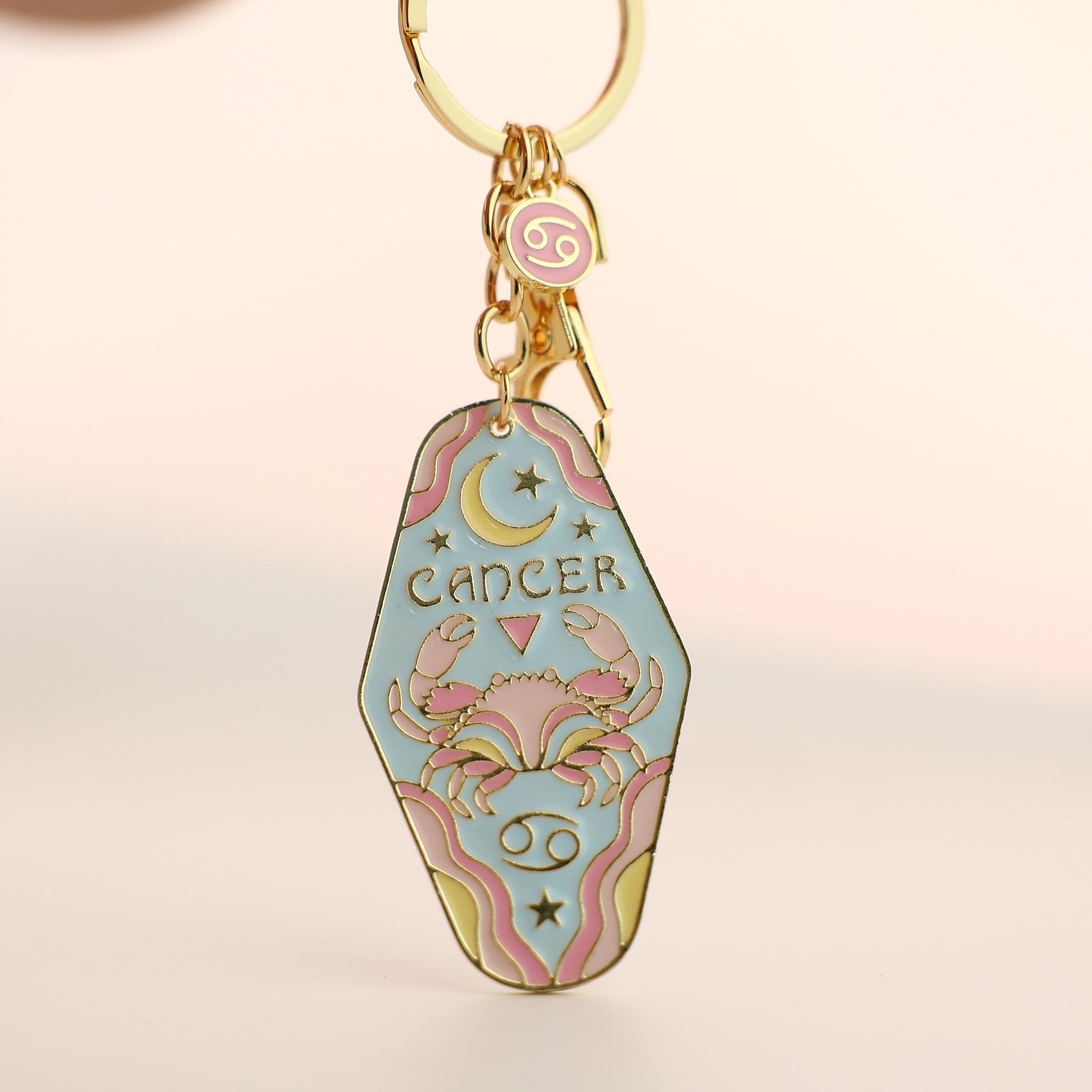 Zodiac Sign Metal Enamel Birthday Keychain What Else You Got?