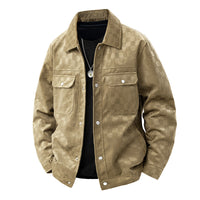 Men’s Slim-Fit Business Casual Jacket – Lightweight Raglan Sleeve Outerwear for Every Occasion