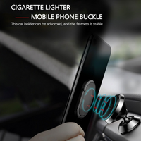 USB Plasma Lighter with Phone Holder – Windproof Flameless Rechargeable EDC