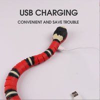 Motion-Activated Snake Pet Toy – Interactive Slithering Toy with Obstacle Avoidance
