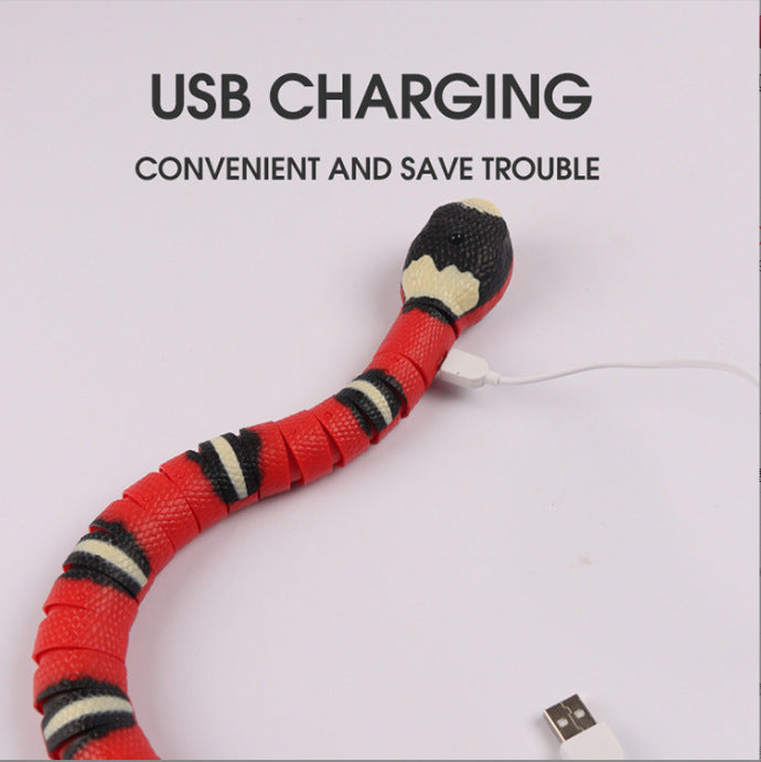Smart Sensor Snake Toy – Motion-Activated Interactive Prank Snake with Obstacle Avoidance What Else You Got?