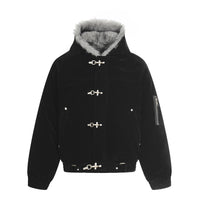 Premium Minimalist Hooded Winter Coat - Warm Streetwear Essentials for Men