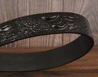 Luxury Genuine Leather Belt for Men - Premium Dermis Leather Waist Belt