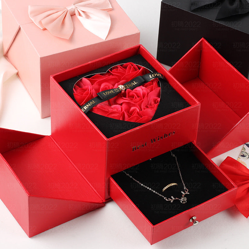 Double Life Rose Jewelry Packaging Gift Box What Else You Got?