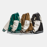 Matching Baseball Jackets for Couples - Men's & Women's Stylish Uniform Sets