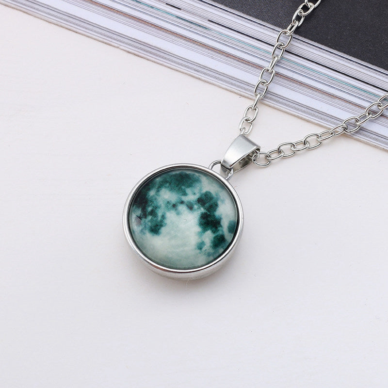 Galaxy Planet Glass Luminous Necklace What Else You Got?