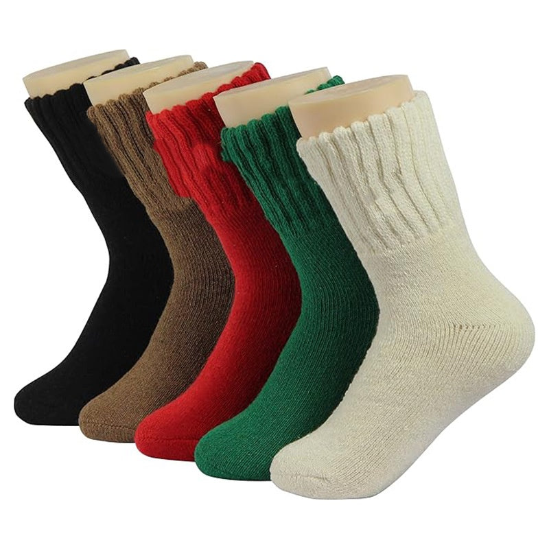Heavenly Comfort Running Socks - Cushioned Towel Sole for Ultimate Support (5 Pairs)