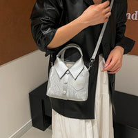 Small Crossbody Bag PU Leather – Minimalist Everyday Shoulder Purse