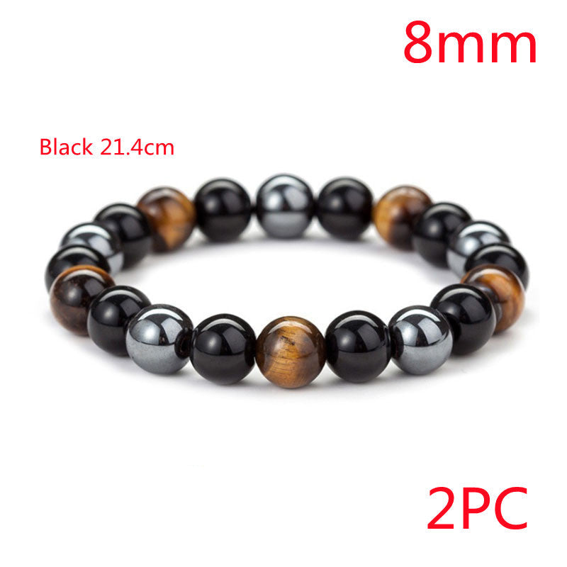 Tiger Eye Natural Stone Bracelet – Hand‑Woven Energy Beads for Men & Women (Multiple Sizes) What Else You Got?