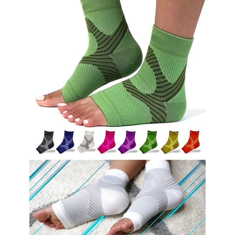 Divine Comfort Ankle Support Sleeve - Healing & Stability for Yoga, Dance & Sports (Men & Women)