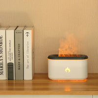 Volcano Flame Effect Ultrasonic Aroma Diffuser & LED Mist Lamp
