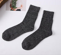 Premium Men's Rabbit Fur Socks for Autumn & Winter - Warm, Comfortable & Stylish