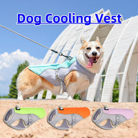 God's Cool Gift: UV-Protective Dog Cooling Vest for Summer Walks - Keeps Pets Safe & Comfortable