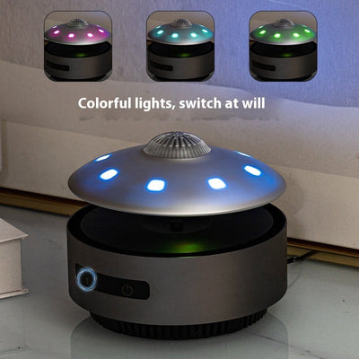 Heavenly Sound: Bluetooth Speaker with Magnetic Levitation & Auto-Lift
