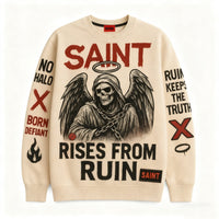 Comfort & Style Oversized Streetwear Pullover Sweatshirt – Soft Long-Sleeve Casual Fit