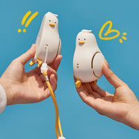 Stay Cool Anywhere with Adorable Duck Neck Fan