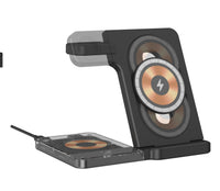 3-in-1 Wireless Charging Stand with Night Light & Magnetic Tech - Organize Your Devices & Faith