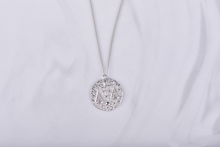 Sterling Silver 12 Zodiac Silver Necklace What Else You Got?