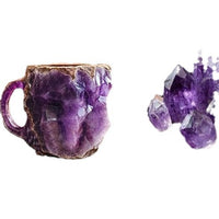 400ml Mineral Crystal Coffee Mug – Gemstone Resin Design, Unique Home & Kitchen Gift, 3D Artisan Mug