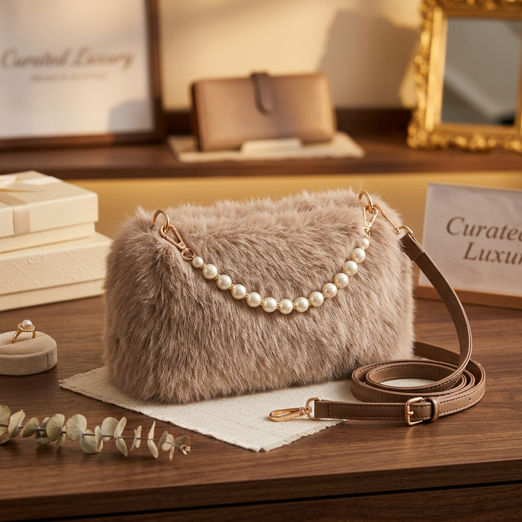 Women’s Plush Shoulder Bag What Else You Got?