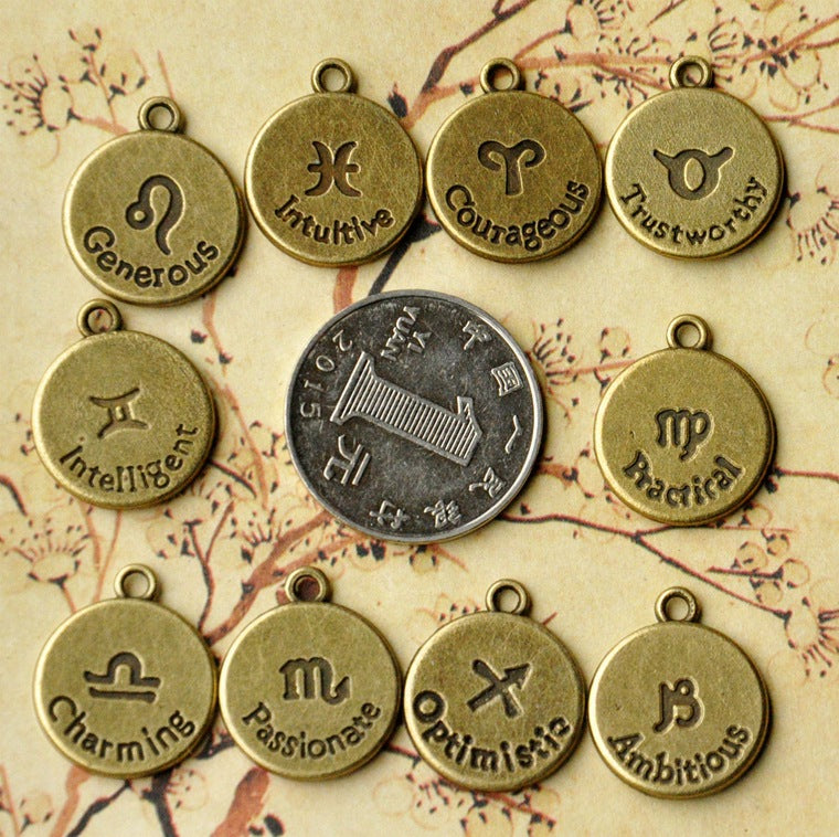 Vintage Jewelry Accessories 12 Constellation Jewelry Material Tag What Else You Got?