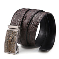Automatic Buckle Belt for Men & Women – Adjustable Casual Waist Belt