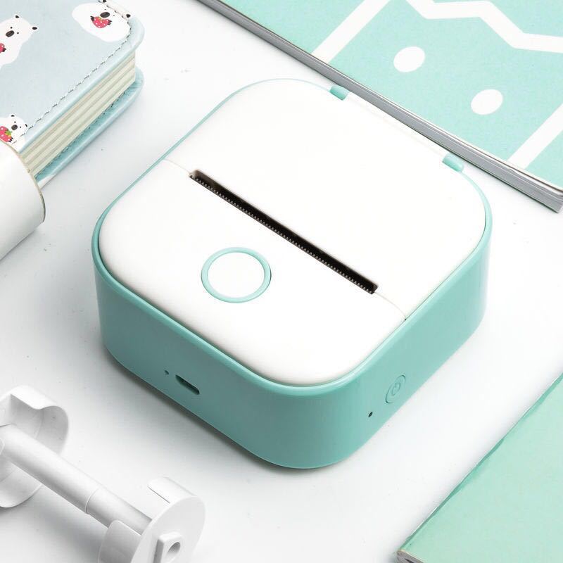 Portable Mini Thermal Label Printer Home Photo Printer Student Wrong Question Printer Bluetooth-compatible Mini Label Printer Price Tag What Else You Got?
