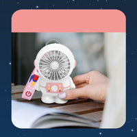 Stay Cool Anywhere with This Adorable Mini Fan