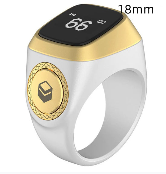 Smart Tasbih Ring – Bluetooth Muslim Prayer Counter Ring with OLED Display What Else You Got?