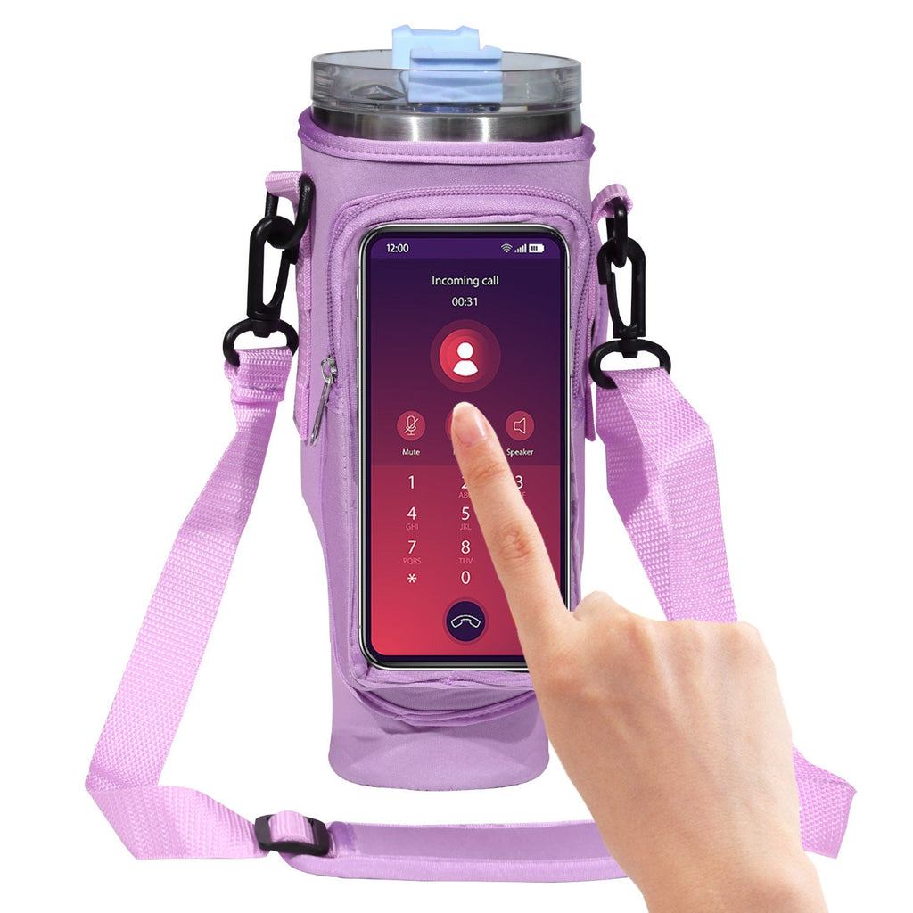 40oz Cup Cover Transparent Touch Screen Neoprene kitchen gadgets What Else You Got?