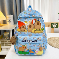 Adorable Capybara Backpack for Girls – Perfect for School & Playtime