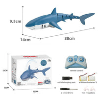 Interactive 2.4G RC Water Jet Whale Toy - Educational & Fun Spraying Action for Kids