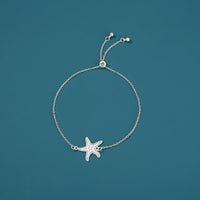 Glow-in-the-Dark Starfish Bracelet - Christian Jewelry with Scripture Inspiration