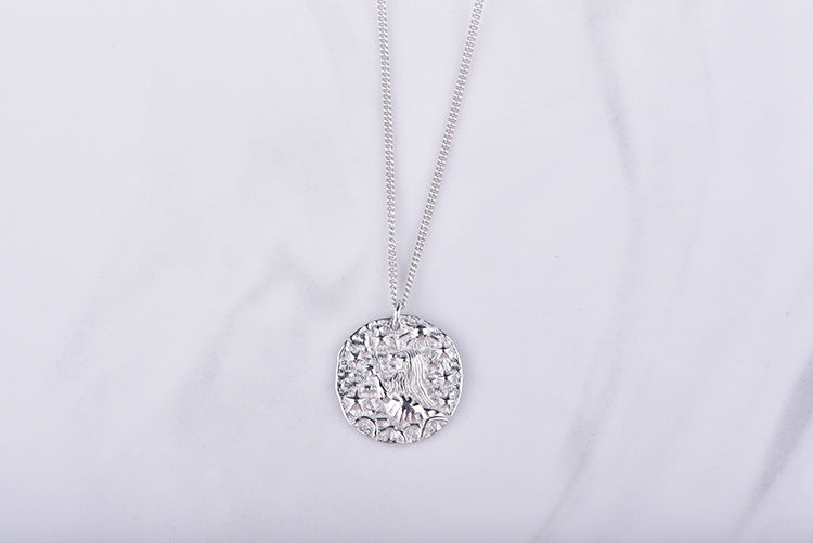 Sterling Silver 12 Zodiac Silver Necklace What Else You Got?
