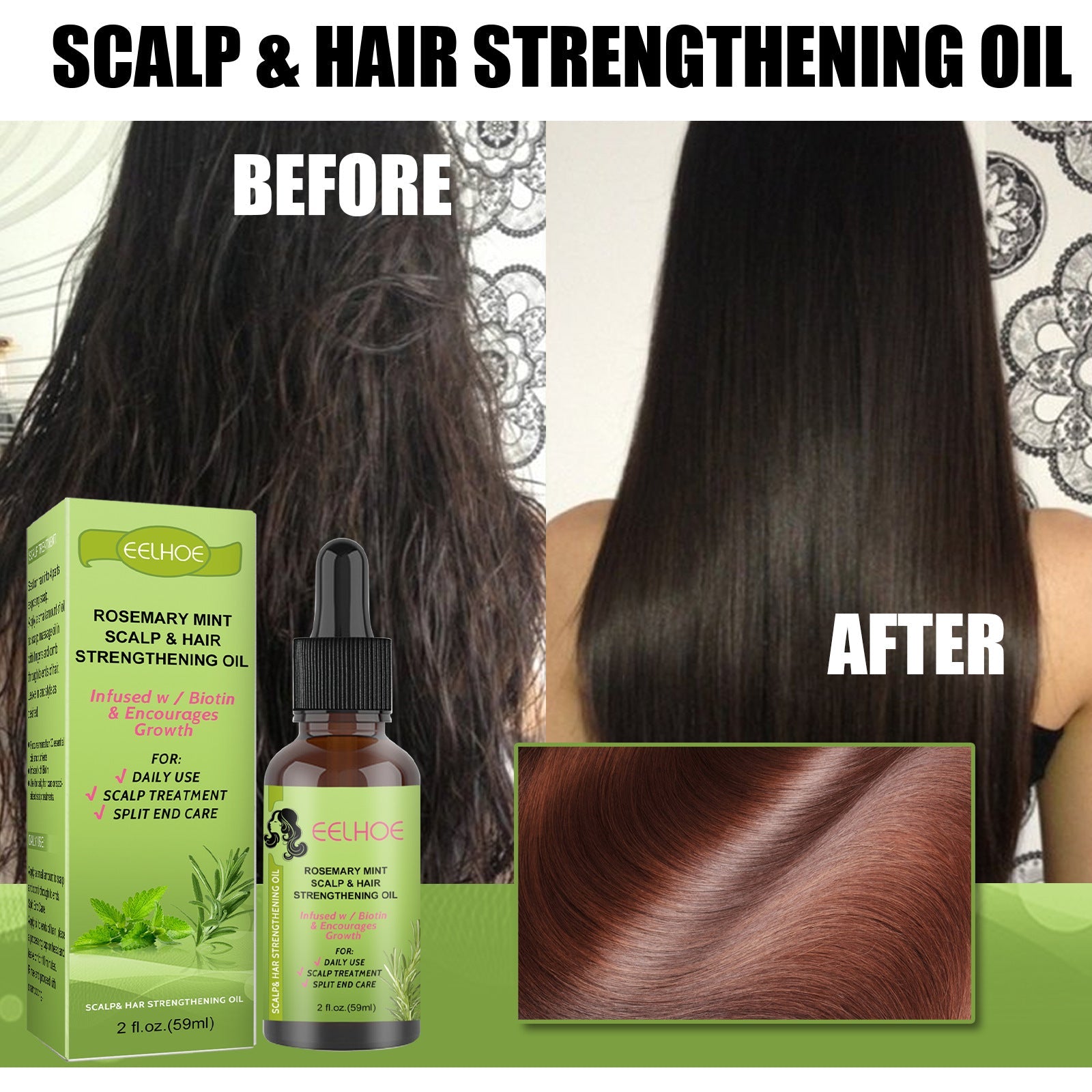 Rosemary Mint Hair Growth Fluid Scalp Massage What Else You Got?
