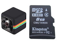 SQ11 Mini HD 1080P Night Vision Camera - Car DVR & Sports Camcorder with Infrared Recording - 32GB Ready