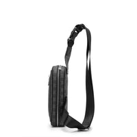 Vintage Christian Letter Print Men's Crossbody Bag - Shoulder Messenger Bag