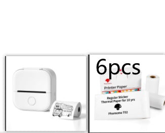 Portable Mini Thermal Label Printer Home Photo Printer Student Wrong Question Printer Bluetooth-compatible Mini Label Printer Price Tag What Else You Got?