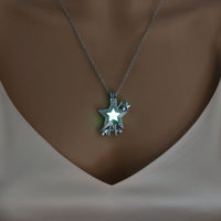 Radiant Faith Hip-Hop Rock Star Glow Necklace - Glows in the Dark - Christian Jewelry