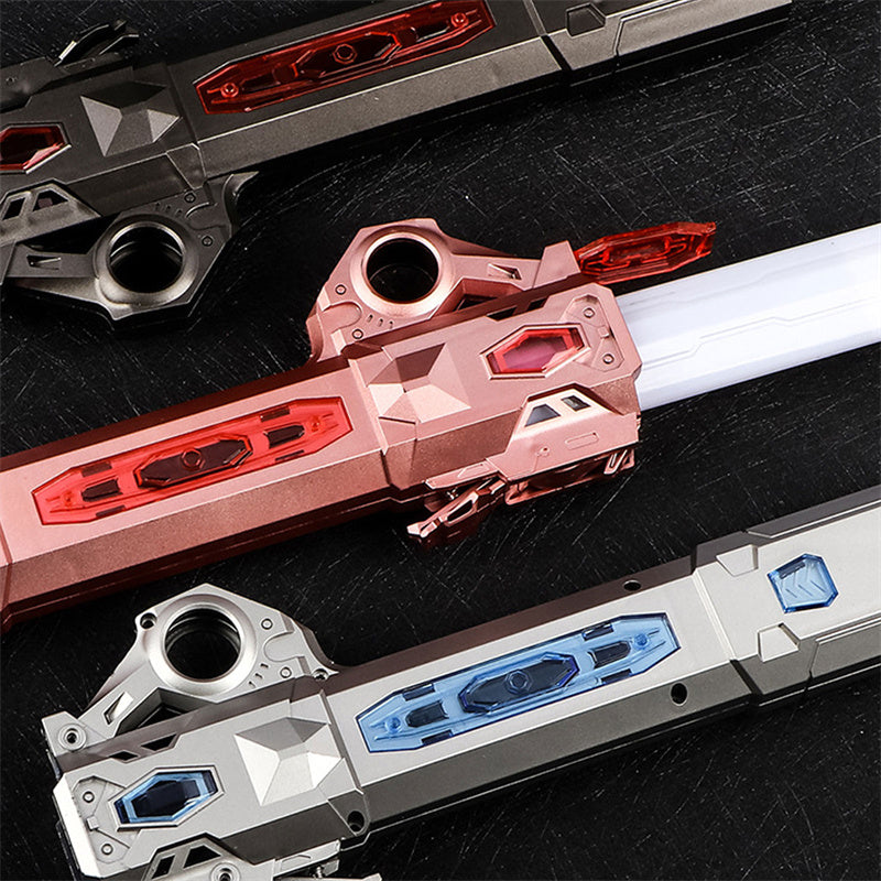 7‑Color RGB Retractable Laser Sword Lightsaber Toy – Type‑C Rechargeable Hand Spinner Cosplay Prop What Else You Got?