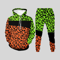 Men’s 3D Digital Print Tracksuit – Hooded Pullover & Trousers S–6XL
