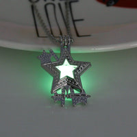 Radiant Faith Hip-Hop Rock Star Glow Necklace - Glows in the Dark - Christian Jewelry