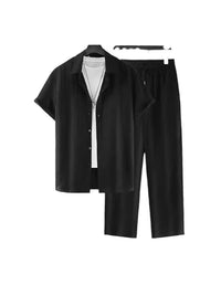 Men's Striped Suit Set - Coordinate with Confidence & Style